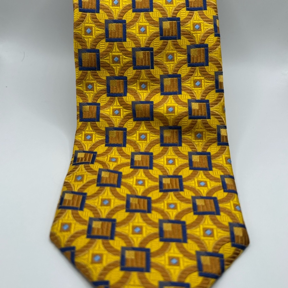 Robert Talbott Gold Patterned Tie - image 2